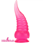 8.07in Tentacle Octopus Animal Big Thick Suction Cup Dildo Adult Toy - Dildos Hub