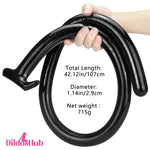 42.12in Big Super Long Black Real Feeling Dildo For Vagina Clitoris Sex - Dildos Hub