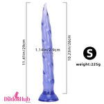 11.41in 14.56in 17.71in Big Long Thick Sharp Butt Plug Dildo Adult Toy - Dildos Hub