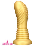 7.08in Premium Soft Liquid Silicone Thick Spiked Anal Butt Plug Dildo Dildos Hub