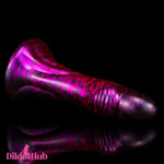 4.56in Soft Silicone Fantasy Finger Dildo With Sucker Hands-Free Play - Dildos Hub