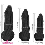 11.41in 12.6in 15in Super Big Silicone Soft Black Fantasy Dildo For Adults Dildos Hub