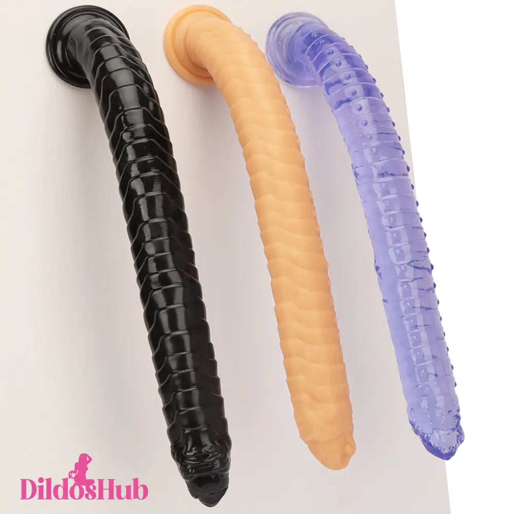15.35in Long Huge Colorful Dildo For Anal Vaginal Expansion Masturbator - Dildos Hub