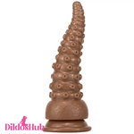 6.02in 7.05in 8.26in Tentacle Octopus Wide Animal Dildo With Suction Cup - Dildos Hub