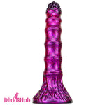 5.28in Soft Silicone Fantasy Butt Plug Dildo Penis Sex Toy For Women - Dildos Hub