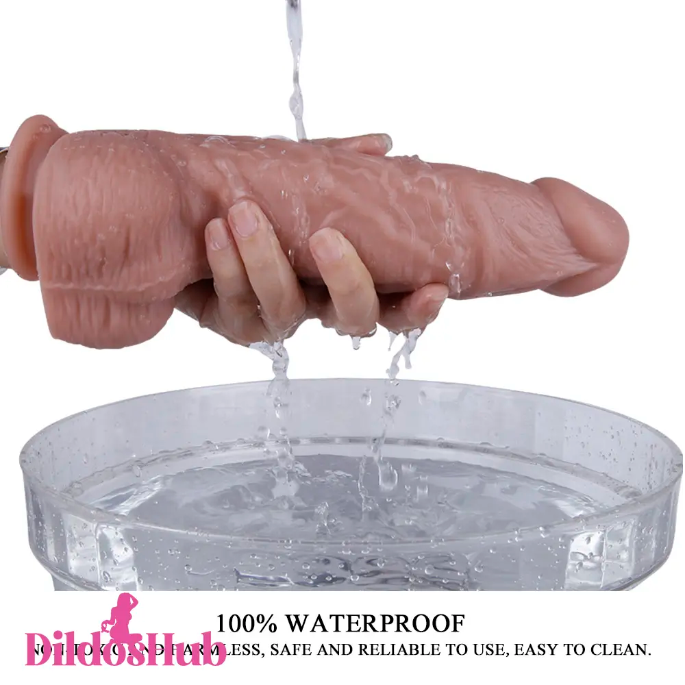 9.45in Small Glans Silicone Big Dildo Skin Feeling Sex Toy For Women - Dildos Hub