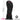 6.1in 8.46in 10.43in Fantasy Black Large Dildo Butt Plug For Fisting G-spot Dildos Hub