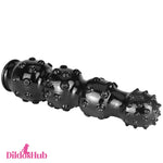 12.99in Big Long Thick Spiked Butt Plug Dildo For G-Spot Stimulation - Dildos Hub