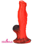 8.66in Kangaroo Animal Silicone Odd Soft Big Dildo For G-Spot Intense - Dildos Hub
