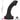 10.63in 12.6in 13.77in Silicone Big Soft Curved Black Dildo Women Sex Toy Dildos Hub