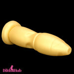 9.84in Gold Soft Liquid Big Silicone Butt Plug Dildo For Prostate Massager Dildos Hub