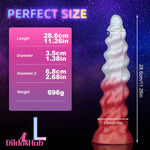 7.09in 9.05in 11.26in Silicone Fantasy Soft Dildo For Woman Lesbian Gay Dildos Hub