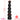 9.84in 13.38in 13.78in 15.74in Big Black Beads Butt Plug Prostate Dildo - Dildos Hub