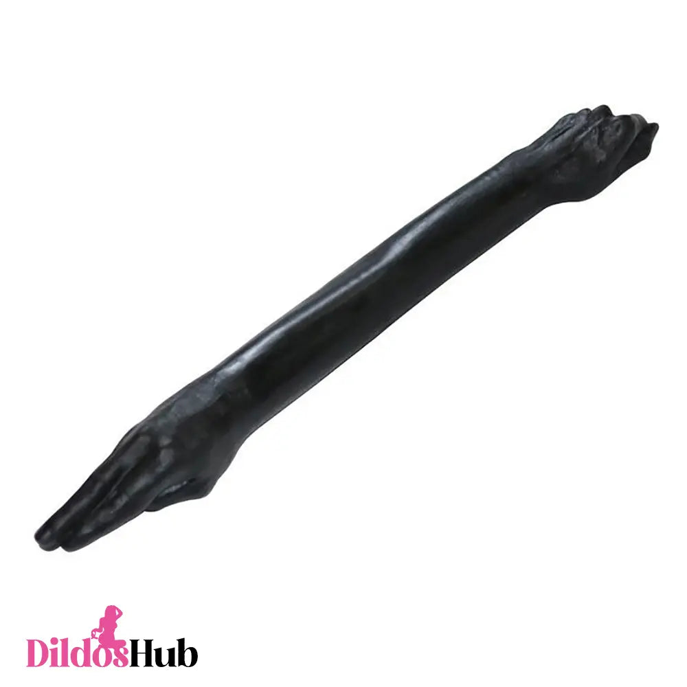 25.59in Fantasy Silicone Soft Huge Long Black Hand Fist Discreet Dildo